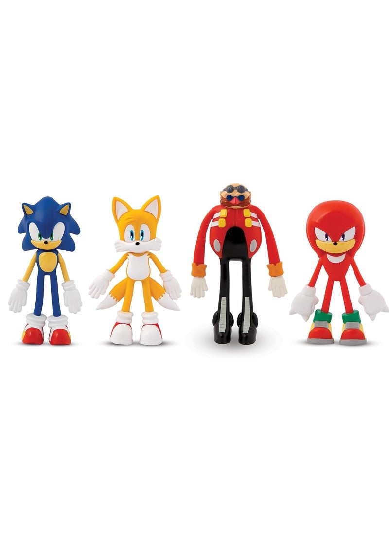 SONIC - Sonic The Hedgehog 4 Character Pack - Assorted, 1 Set Only - Image 1