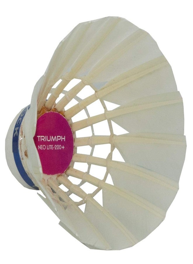TRIUMPH Badminton Racket, Badminton Shuttle Cock, Badminton Racquet Triumph Passion 1 Pc with 10 Pc Triumph Neo Lite-220+ Duck Feather Shuttlecock & Full Racket Cover - Image 4