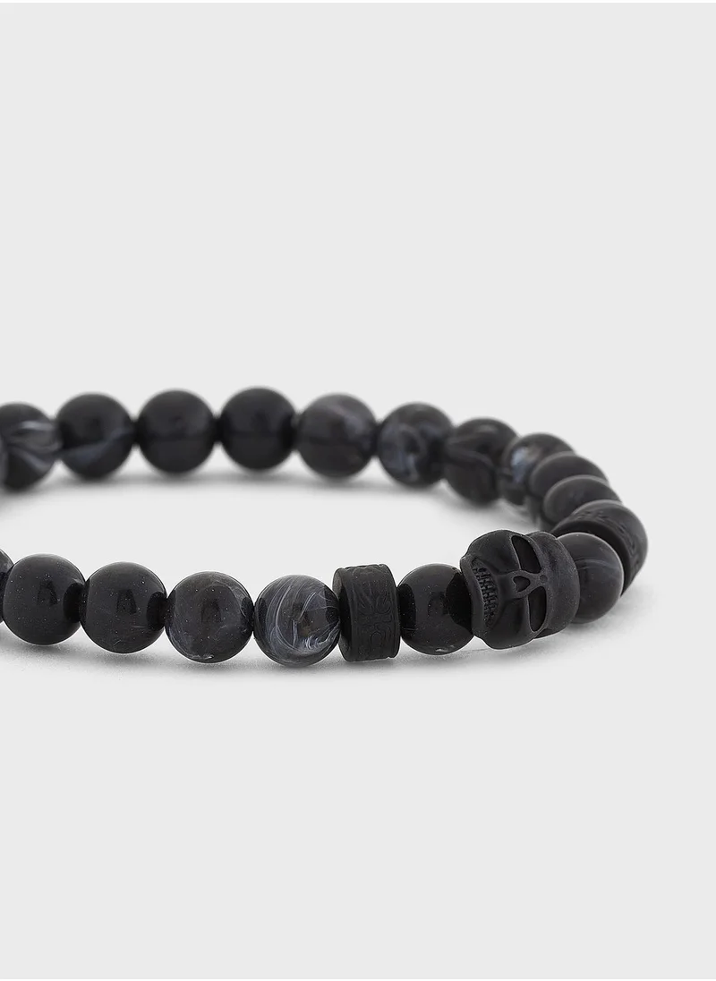 Seventy Five Skull Beaded Bracelet