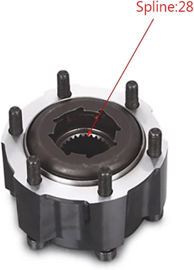 QASULER Automatic Free Wheel Locking Hub Lock 28T - Image 2