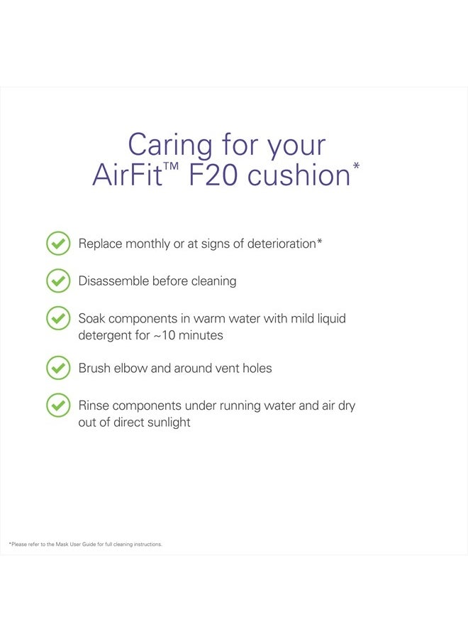 AirFit F20 Full Face Replacement Cushion - Large - pzsku/Z8F3ECDE72A7D55C8BDC1Z/45/_/1715547250/058bb4d1-8e1e-4d96-9c60-3d749163ae49