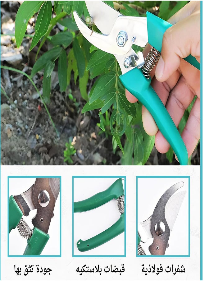 VIOLLA Gardening Tools Set |  Set of 7 Pieces for Planting includes a Shovel,  Pruning Shears and a Water Sprayer | Comes with a Carrying Case to Take Care of The Garden. - pzsku/Z8F3EE61BFD60E1F8CA03Z/45/_/1723293984/3a971ec7-514b-4fc0-9431-b200942b5eb2