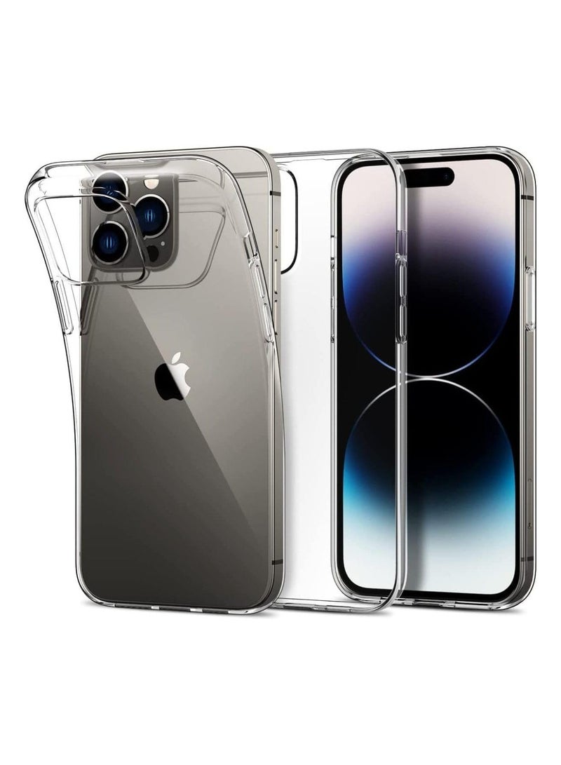 IPhone 14 Pro Case Transparent  Anti-Scratch Anti-Yellowing Shockproof  Crystal Clear iPhone 14 Pro