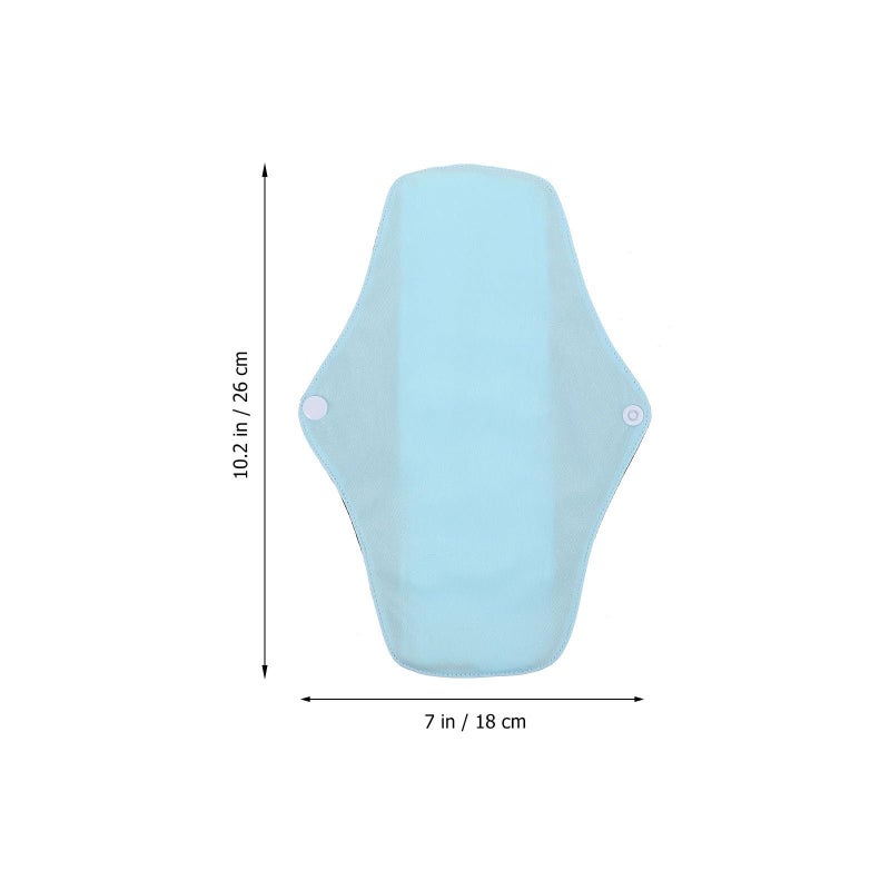 Reusable Washable Menstrual Pads 3pcs Super Absorbent Sanitary Towels Mesh Fabric Eco Friendly - Image 2