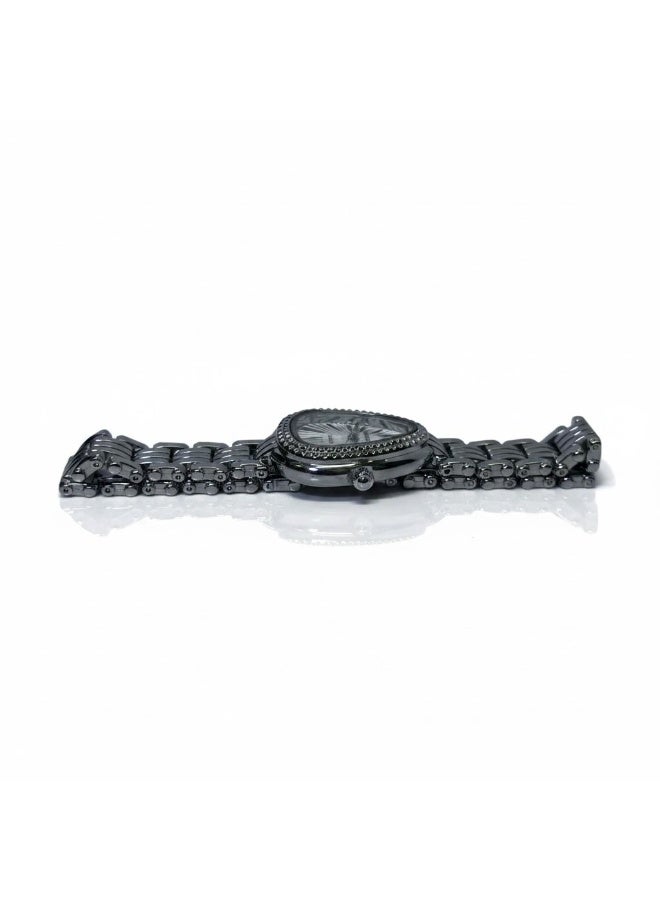 Royal Force Bellora RF014L Women’s Luxury Quartz Watch Silver Stainless Steel Strap Elegant Oval Dial Analog Wrist Watch - Image 2