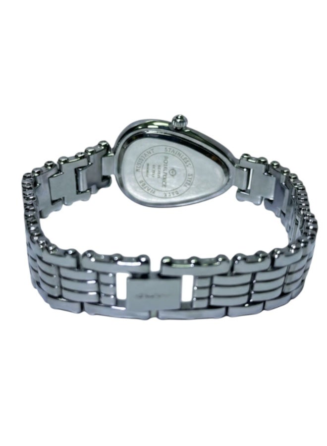 Royal Force Bellora RF014L Women’s Luxury Quartz Watch Silver Stainless Steel Strap Elegant Oval Dial Analog Wrist Watch - Image 5