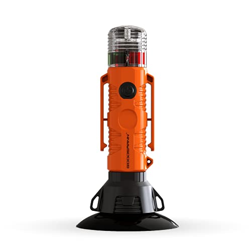 GOODSMANN Kayak Light for Night Kayaking with Marine Signal Stern Light Suction Cup - Image 1