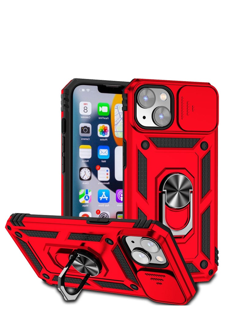 GULFLINK Back Cover Phone Protect Case For iPhone 14 Red - Image 1
