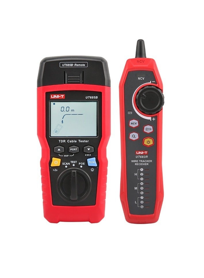 يوني تي طقم UNI-T UT685B: جهاز اختبار الكابلات TDR وتشخيص الشبكات - Image 1