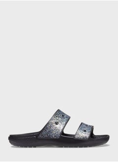 crocs أحذية زلّاق للأطفال بتصميم كلاسيكي لامع  - Image 1