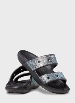 crocs أحذية زلّاق للأطفال بتصميم كلاسيكي لامع  - Image 5