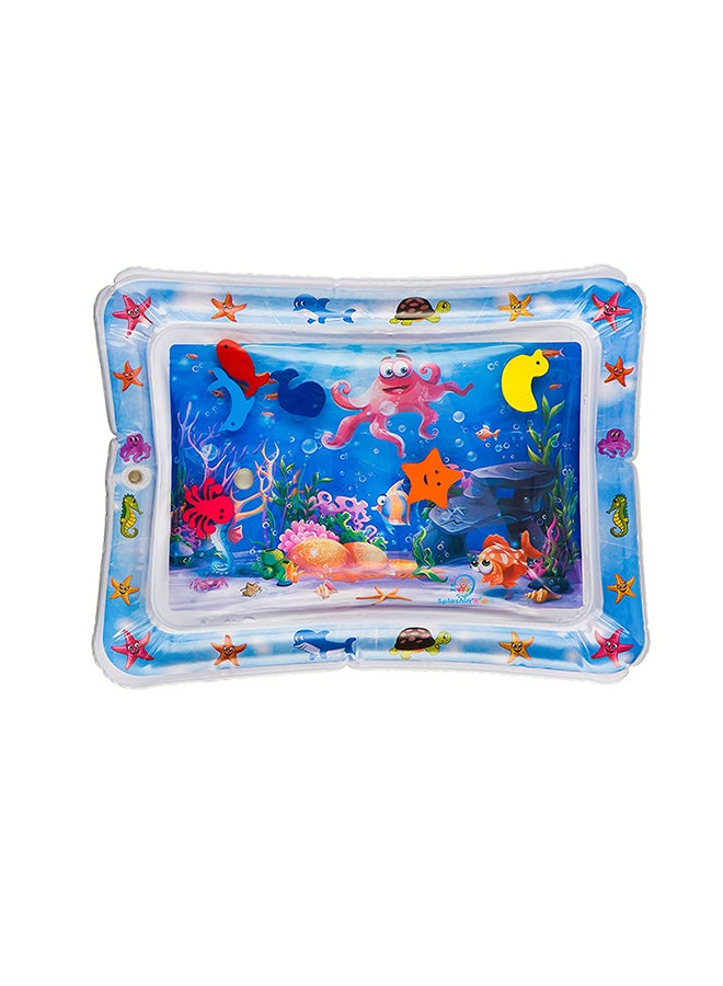 Inflatable Tummy Time Premium Baby Inflatable Activity Center Water Mat For Kids - Image 1
