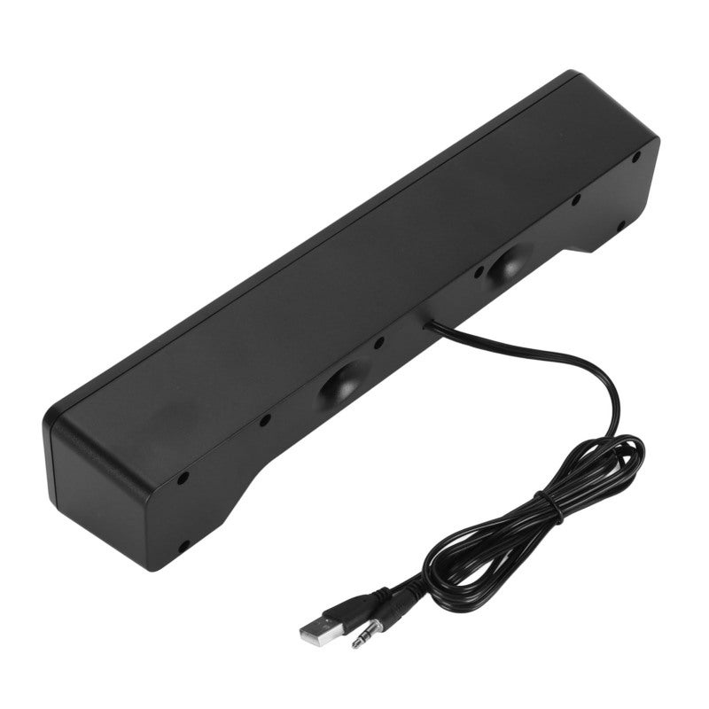 Mini Bluetooth Soundbar: 6W Dual Full Range Speakers, HiFi Stereo Sound, Wired Wireless Connection, Adjustable Volume - Compact Portable External Speaker for Desktop Laptop Smartphone Outdoor Gatherin - Image 2