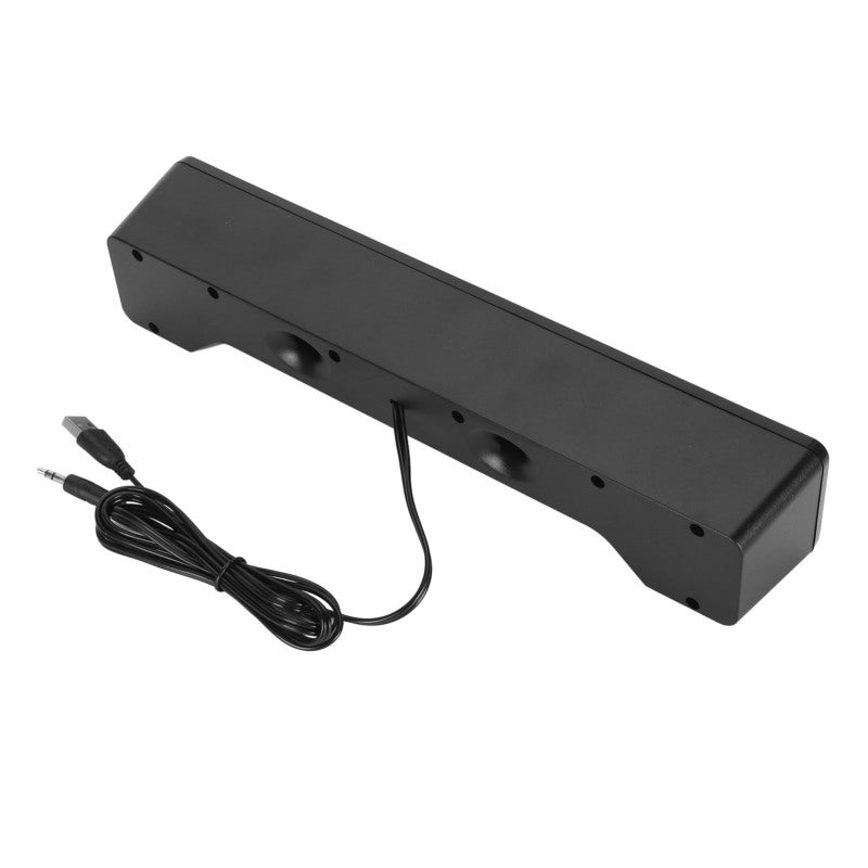 Mini Bluetooth Soundbar: 6W Dual Full Range Speakers, HiFi Stereo Sound, Wired Wireless Connection, Adjustable Volume - Compact Portable External Speaker for Desktop Laptop Smartphone Outdoor Gatherin - Image 3