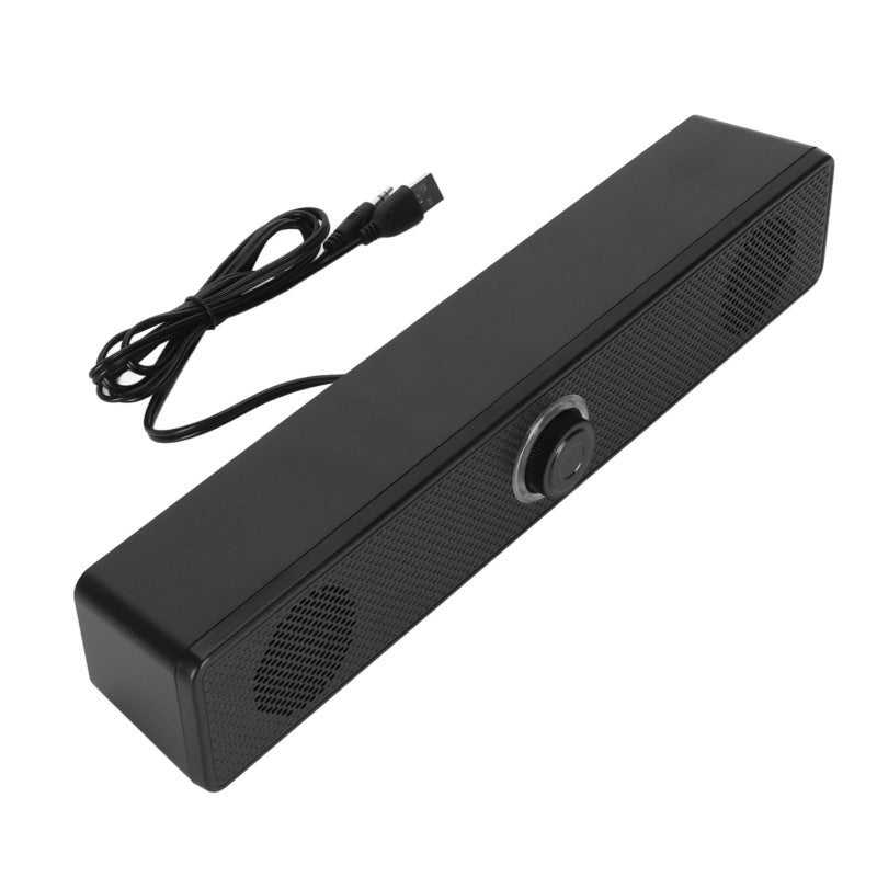 Mini Bluetooth Soundbar: 6W Dual Full Range Speakers, HiFi Stereo Sound, Wired Wireless Connection, Adjustable Volume - Compact Portable External Speaker for Desktop Laptop Smartphone Outdoor Gatherin - Image 4