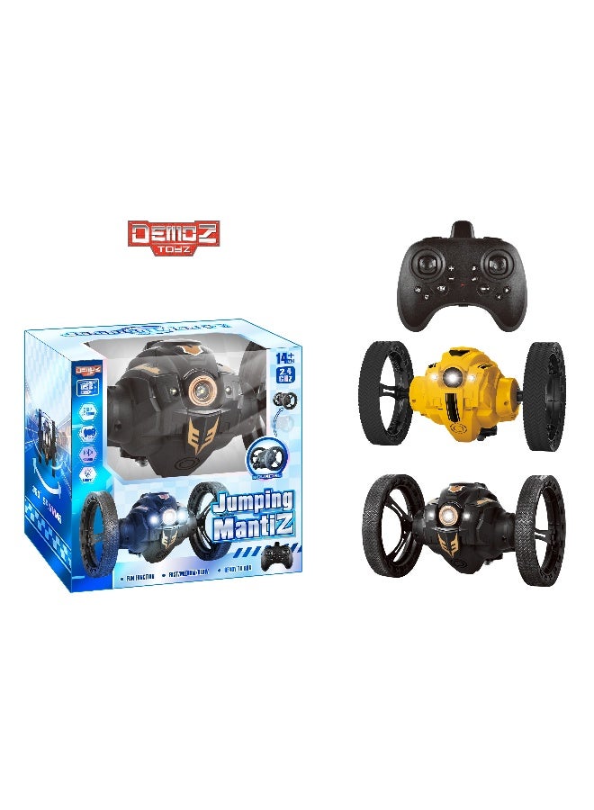 Power Joy Demoz Jumping Mantiz – LED & Sound Remote Control Jumping Stunt Vehicle - Image 2