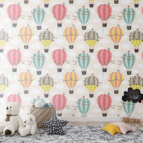 PAPER PLANE DESIGN Vinyl Peel and Stick Waterproof Wallpaper for Kids Room (1 Roll Size 2 X 12 Feet) - Image 4