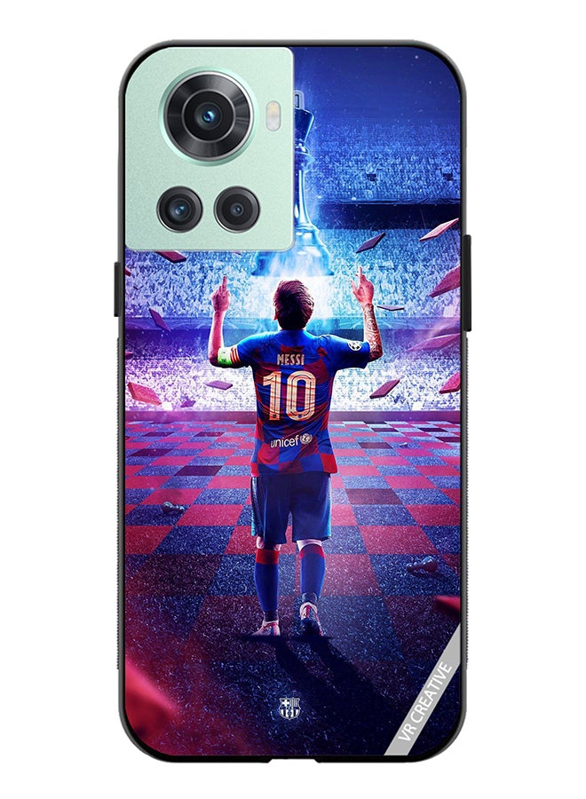 VR CREATIVE Protective Case Cover For OnePlus Ace Messi Design Multicolour - Image 1