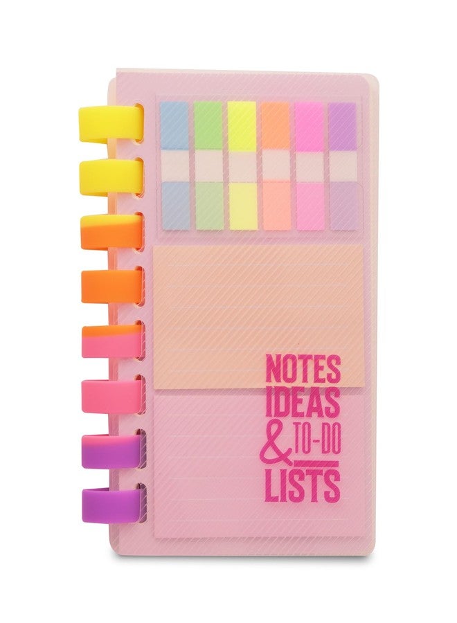 DOODLE A6 Spiral Notebook Diary with Sticky Notes & Page Markers – 80 Ruled Pages, 80 GSM – Soft Wiro Bound for Smooth Writing – Note Keeper for School, College & Office Use - Image 1