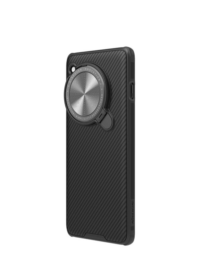 Phone Case for OnePlus 12 (1+12) (6.82 Inch) CamShield Prop Magnetic Flip Lens Camera Protection Holder TPU + PC - Image 2