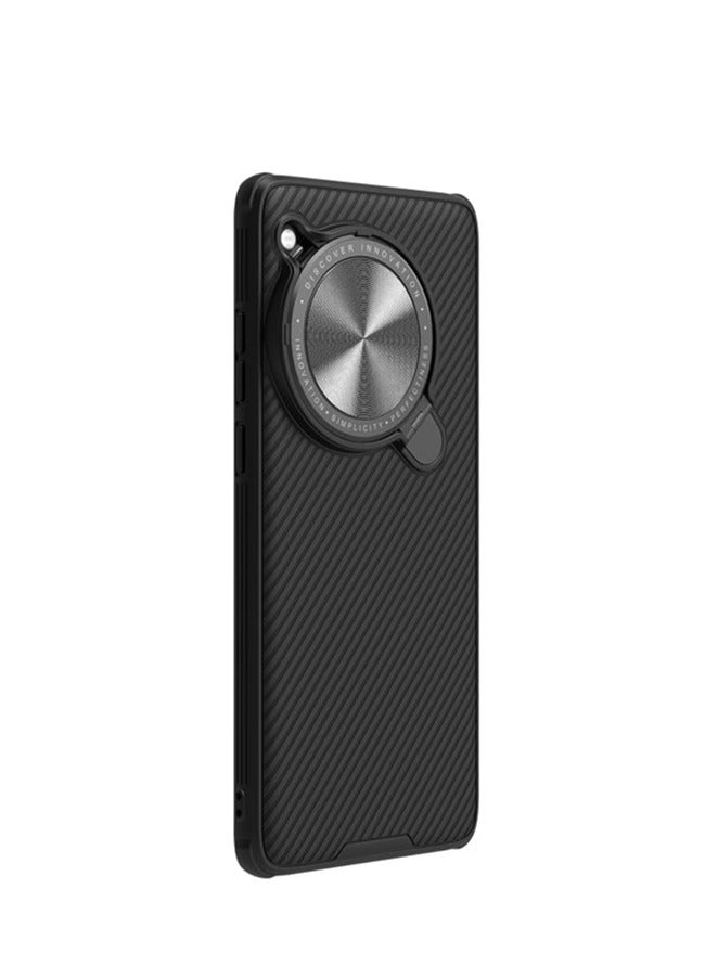 Phone Case for OnePlus 12 (1+12) (6.82 Inch) CamShield Prop Magnetic Flip Lens Camera Protection Holder TPU + PC - Image 3