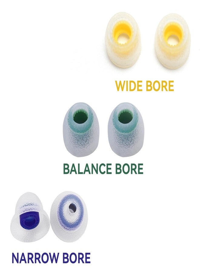 Linsoul TANGZU Tang Sancai Narrow Bore, Medical-Grade Silicone Eartips for IEMs, Replacement Silicone IEM Tips, for KZ ZS10 Pro 2, SuperMix 4,Hype4,Orchestra Lite, Earphones (SML, Earch 1 Pair) - Image 3