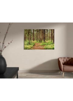 Home Gallery Summer Green Forest Printed On Canvas Wall Art  - Image 3