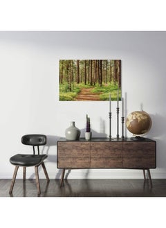 Home Gallery Summer Green Forest Printed On Canvas Wall Art  - Image 2