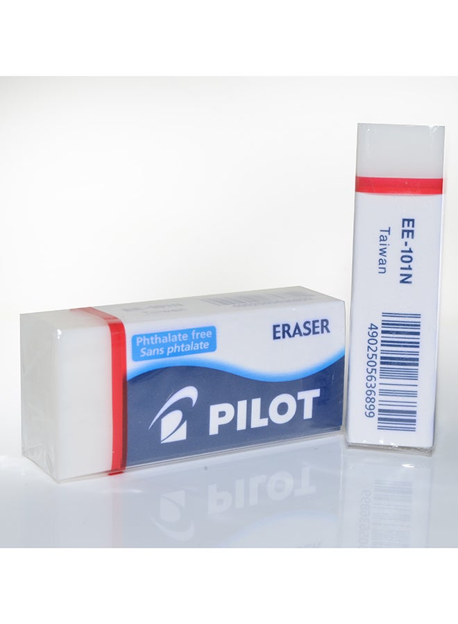 PILOT PLASTIC ERASER EE 101 2PCS EE-101-2P - Image 1