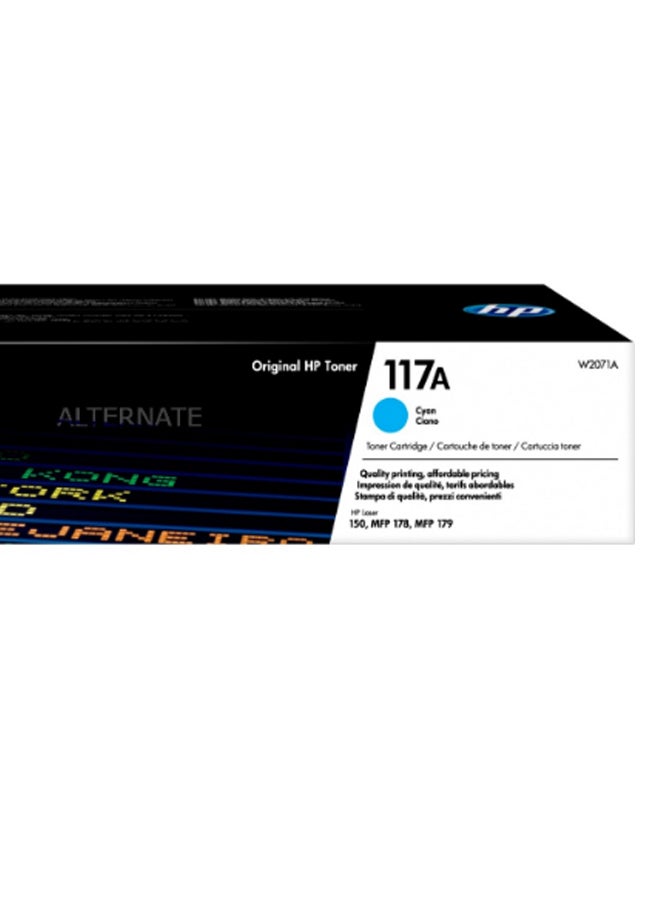 HP خرطوشة حبر أصلية لطابعة تعمل بالليزر أزرق سماوي - Image 2