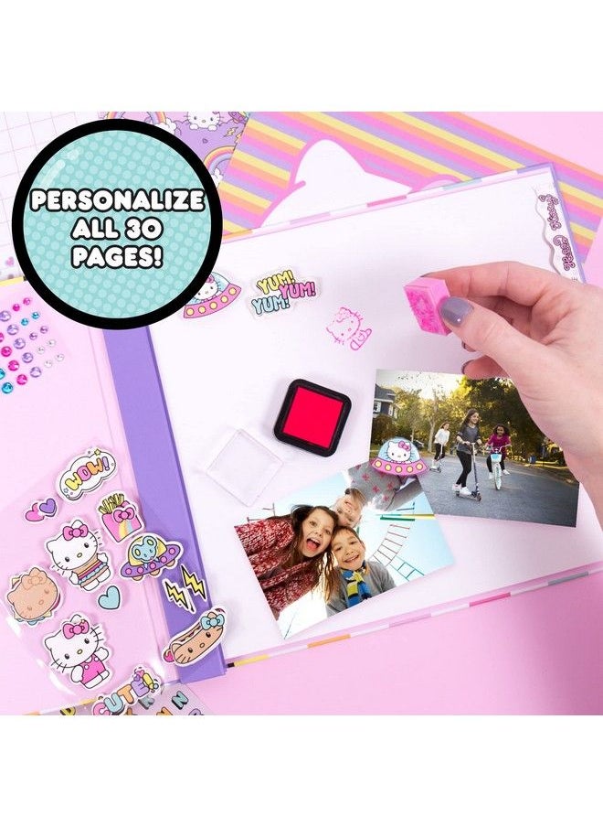 Hello Kitty - Hello Kitty Allinone Diy Design Your Own Scrapbook With Over 250 Scrapbooking Essentials Great Hello Kitty Toys For Weekend Activity Photo & Keepsake Album For Kids Ages 5 6 7 8 9 - Image 1
