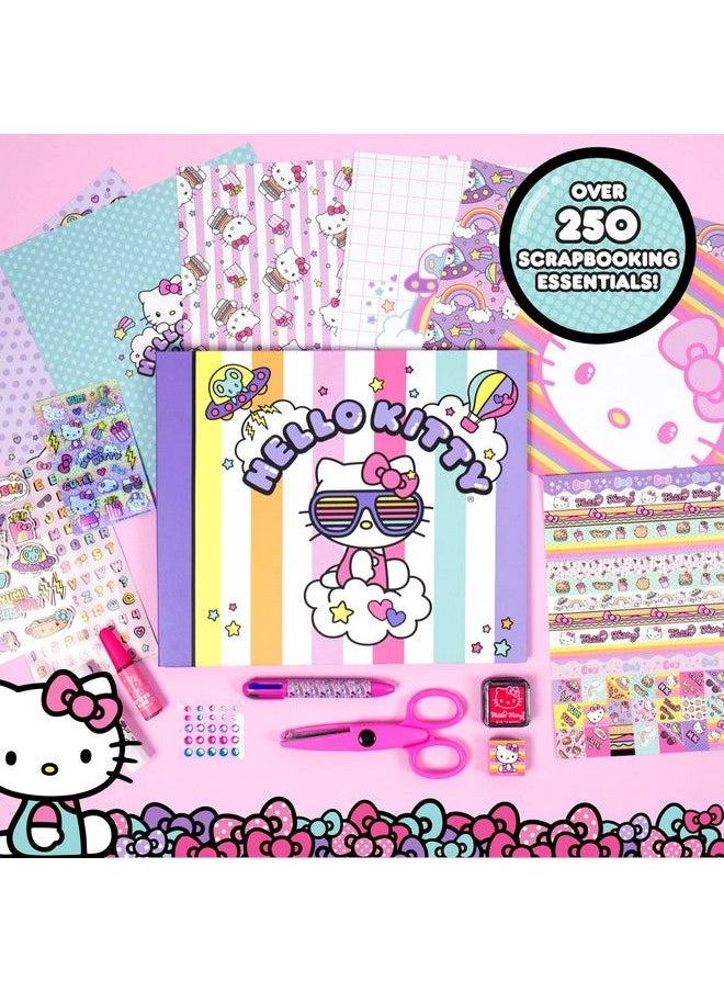 Hello Kitty - Hello Kitty Allinone Diy Design Your Own Scrapbook With Over 250 Scrapbooking Essentials Great Hello Kitty Toys For Weekend Activity Photo & Keepsake Album For Kids Ages 5 6 7 8 9 - Image 1
