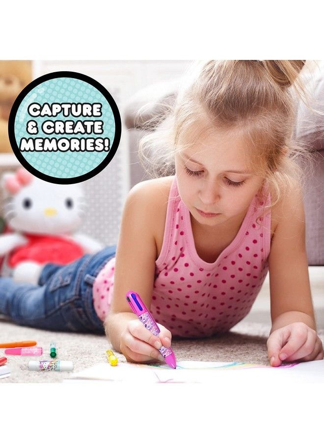 Hello Kitty - Hello Kitty Allinone Diy Design Your Own Scrapbook With Over 250 Scrapbooking Essentials Great Hello Kitty Toys For Weekend Activity Photo & Keepsake Album For Kids Ages 5 6 7 8 9 - Image 1