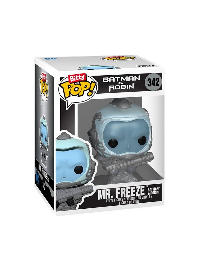 Funko Bitty POP! Batman 85th - Freeze, 4-Pack and A Surprise Mystery Mini Figure - 0.9 Inch (2.2 Cm) - DC Comics Collectable - Stackable Display Shelf Included - Gift Idea - Party Bags Stocking - Image 4