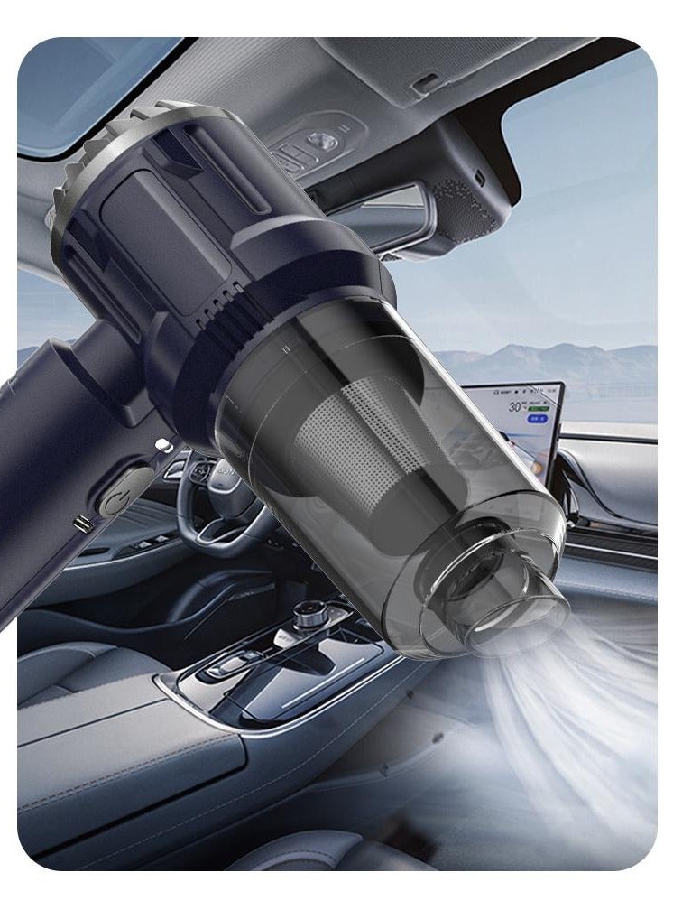 Rich Life Handheld Vacuum Cleaner Cordless | 12000PA Brushless High Suction Power | Rechargeable Car & Home Mini Vacuum | Wireless | Grey - Image 2