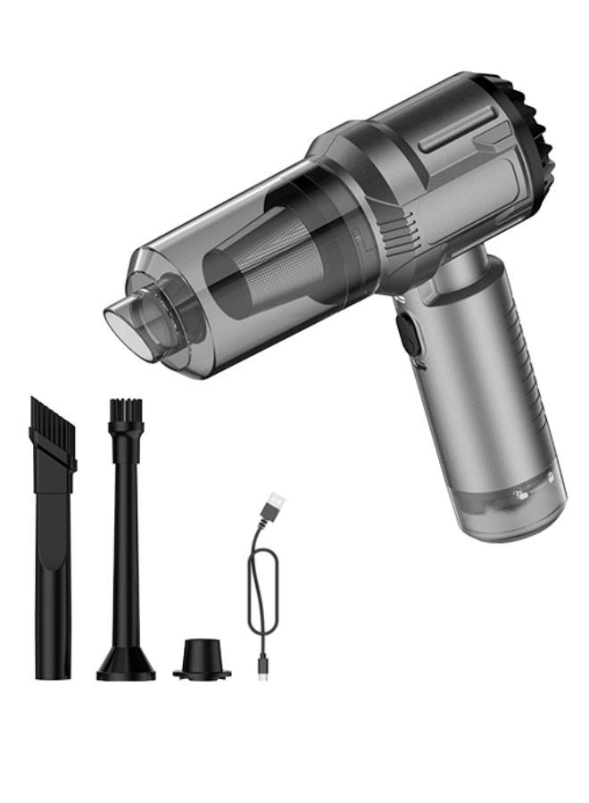 Rich Life Handheld Vacuum Cleaner Cordless | 12000PA Brushless High Suction Power | Rechargeable Car & Home Mini Vacuum | Wireless | Grey - Image 1