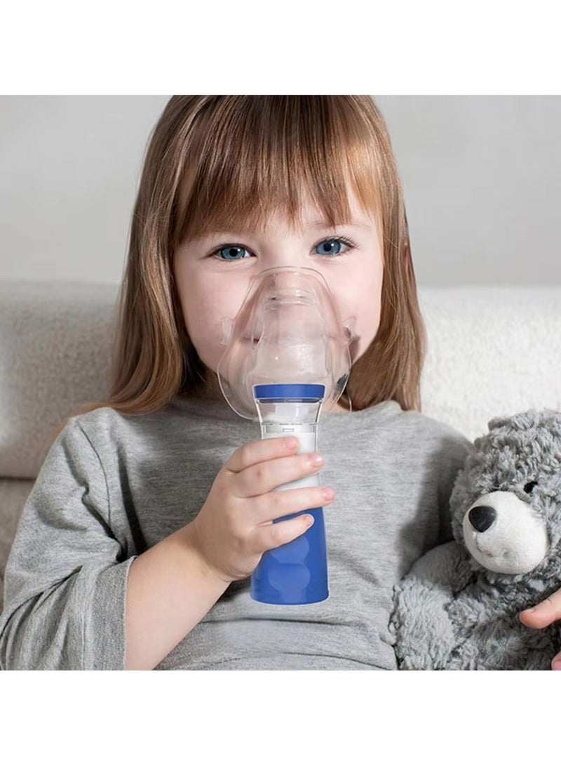 USB Portable Steam Inhaler Atomizer, Used at Home Office Outdoor, Blue - Image 4