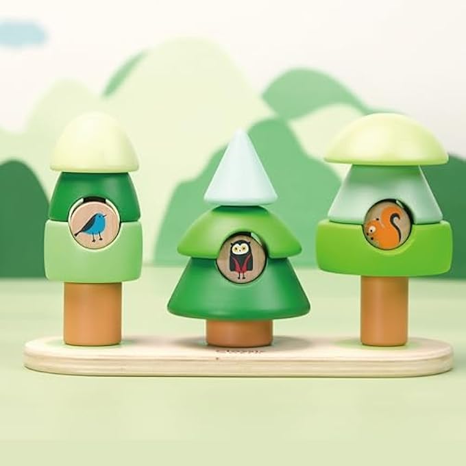 - STACKING RINGS - LITTLE FOREST - Image 3