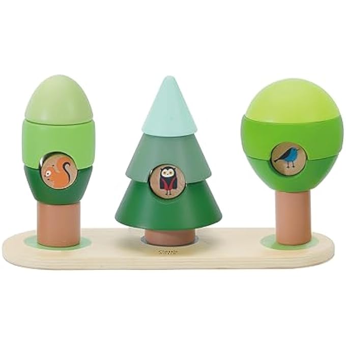 - STACKING RINGS - LITTLE FOREST - Image 1