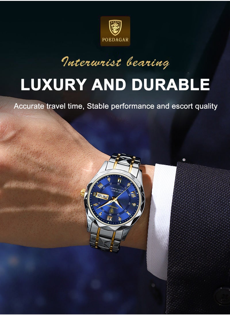 POEDAGAR - Men's Watch Fashion Business Watch - Image 1