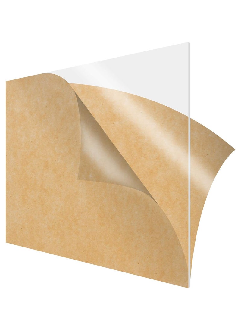 Generic Acrylic Sheet 3mm 12"x12", 1/8" Thick 1-Pack  - Image 1