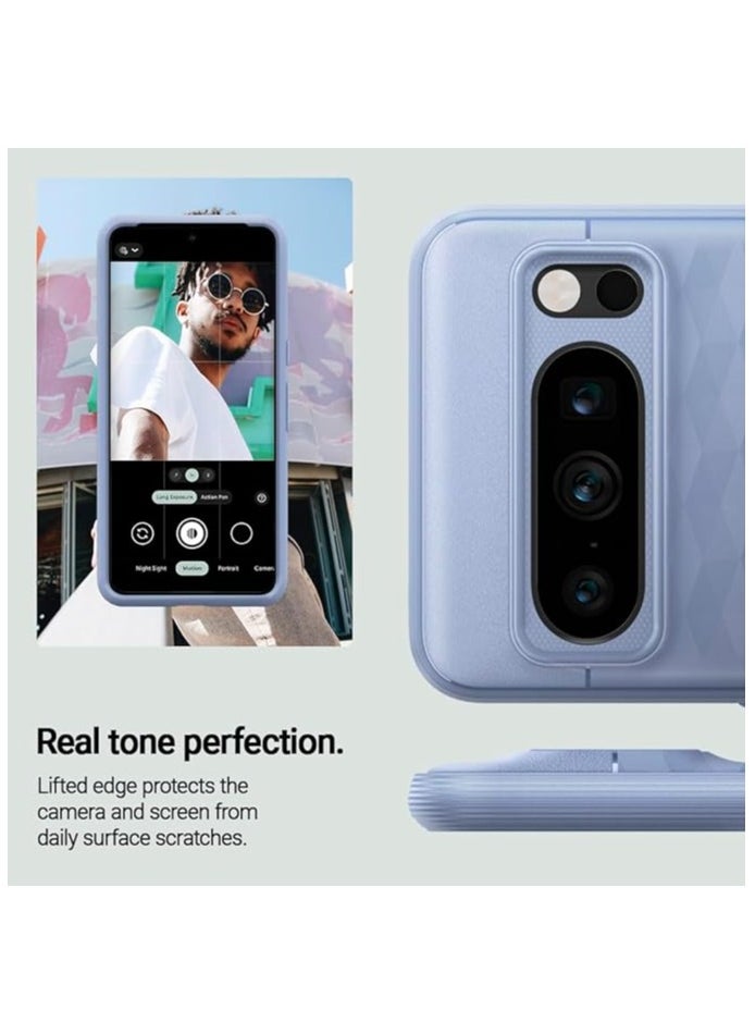 Caseology - Caseology Parallax Pixel 8 Pro [Grade Drop Tested] TPU Case for Google Pixel 8 Pro case 5G, 3D Pattern (2023) - Bay Blue - Image 1