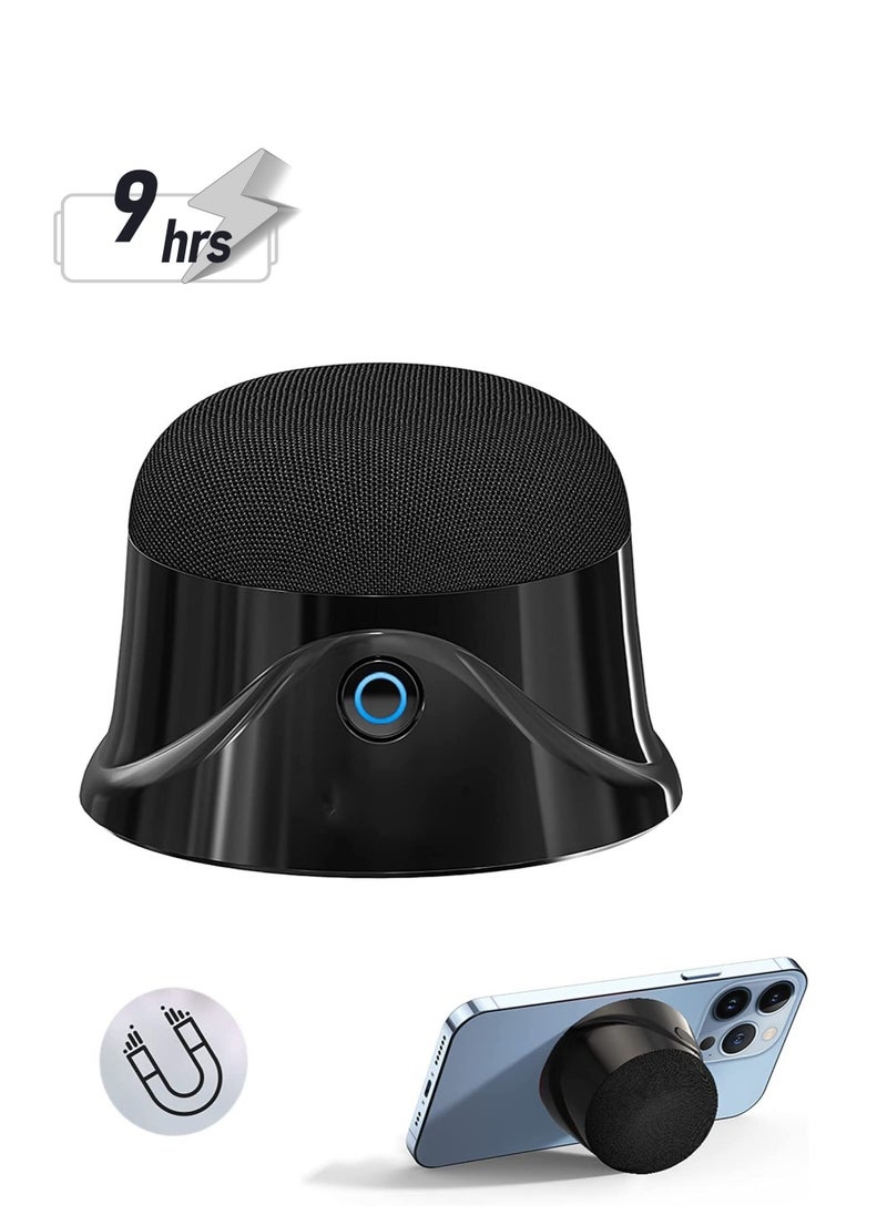 SYOSI 1 PCS Portable Magnetic Small Bluetooth Speaker 5W Stereo Sound Deep Bass 9H Playtime TWS Pairing Speaker for Home Outdoor Travel Golf Carts Support for iPhone 12/13/14  - Image 1