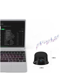 SYOSI 1 PCS Portable Magnetic Small Bluetooth Speaker 5W Stereo Sound Deep Bass 9H Playtime TWS Pairing Speaker for Home Outdoor Travel Golf Carts Support for iPhone 12/13/14  - Image 2