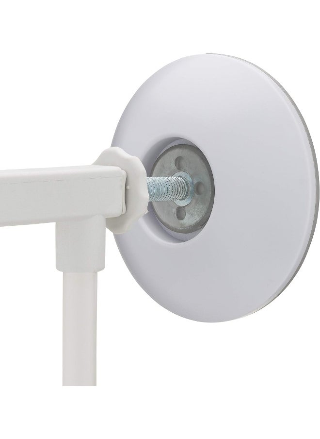 Safety Innovations Wall Saver Baby Gate Wall Protector Protects Walls from Child Gate Damage - Makes Safety Gates More Secure - for Walk Thru Pressure Mounted Gates - Childproofing, Pet Proofing - 2 Full Size  - Image 1