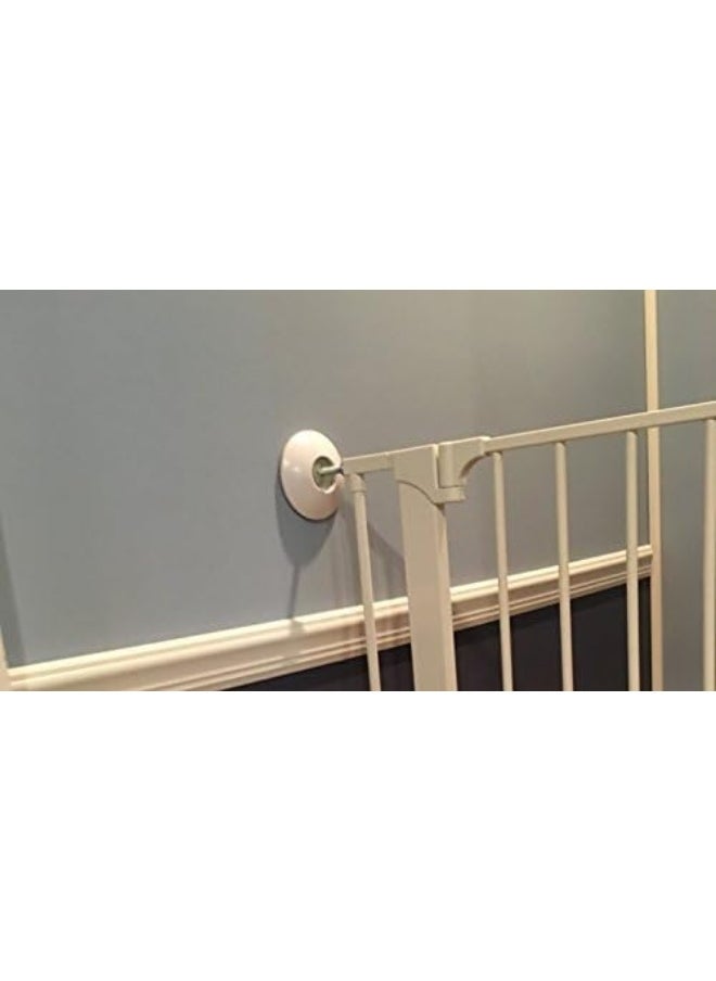 Safety Innovations Wall Saver Baby Gate Wall Protector Protects Walls from Child Gate Damage - Makes Safety Gates More Secure - for Walk Thru Pressure Mounted Gates - Childproofing, Pet Proofing - 2 Full Size  - Image 5
