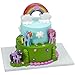 DecoPac DecoSet My Little Pony Over The Rainbow Signature Cake Topper 4 Piece Decoration Dash Pinkie Pie and Twilight Sparkle Coin Bank Collectable Figurines For Birthday - Image 3