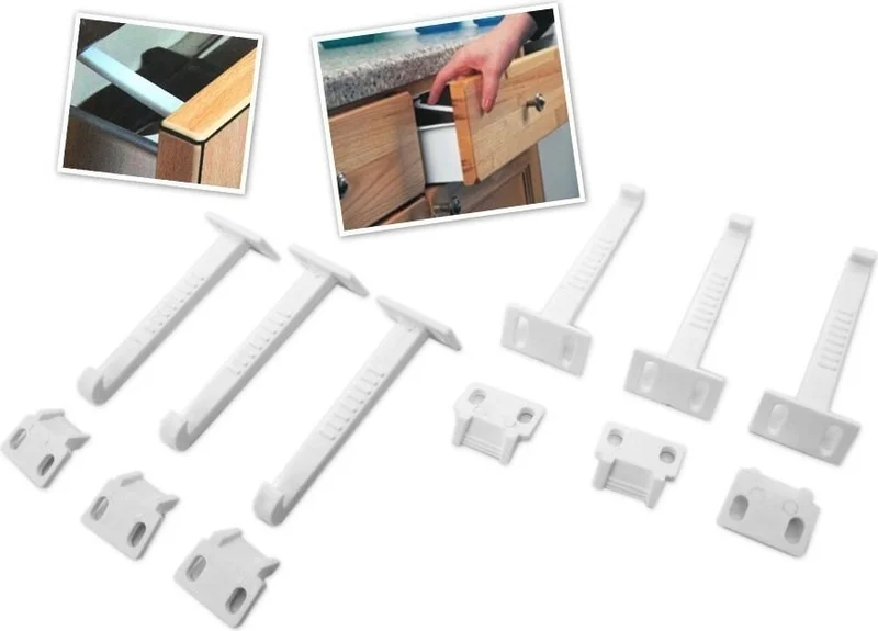 BarkoFix 30 Piece Child Safety Set Corner Guard Lock Safety Door Window Socket Security Lock