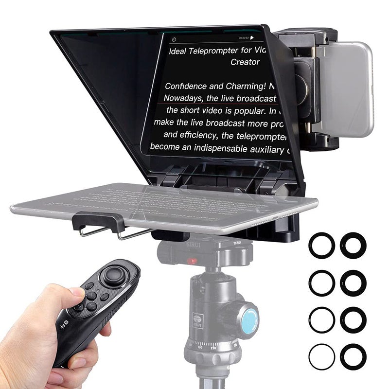 Feelworld TP2A 8" جهاز تليبرومبتر محمول يصلح للهواتف الذكية والأجهزة اللوحية حتى 8" - Image 1