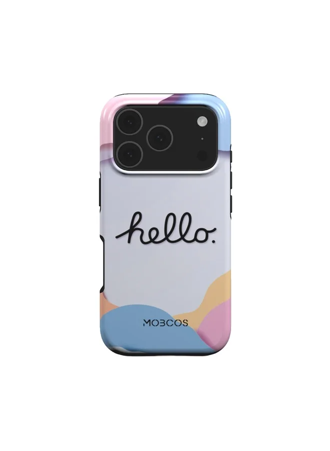 Mobcos Mobcos iPhone 17 Pro Max Hello Sunshine Premium Case Compatible with Hybrid Dual-Layer Hard Shell + Silicone Protection - Scratch-Resistant Shockproof Mobile Cover